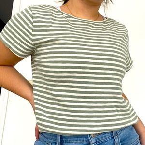 SOLD MADEWELL Short Sleeve Sweater